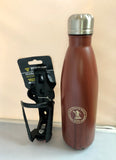 NordicFitness Ski Machines Adjustable Bottle Holder & NEW LEEDS Aluminum Sport Bottle COMBO!