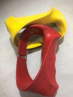 NordicTrack Ski Machines Left & Right-Handed Custom Strapless Fitness Ski Grips Red & Yellow